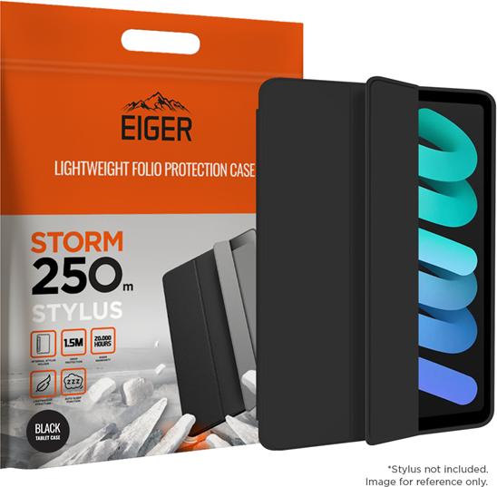 Actual product image Eiger Storm 250 Stylus Case (iPad mini 2021 (6th Gen), iPad mini 2024 (7th gen))
