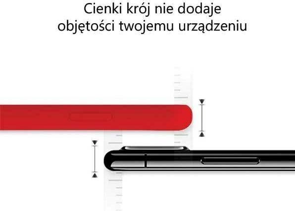 Produktbild Silicone Sam S23 S911 czerwony/red (Samsung Galaxy S23)