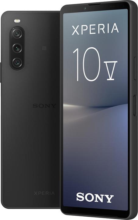 Actual product image Sony Xperia 10 V (128 GB, Black, 6.10", SIM + eSIM, 5G)
