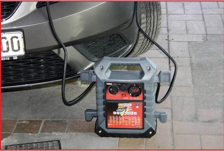 Actual product image KS Tools Energy station booster 12/24 V. 1400 - 700 A (2200 A, 22000 mAh)