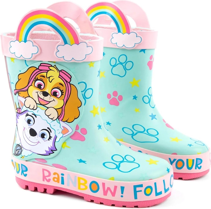 Paw Patrol Children/Kids Skye & Everest Garden Wellies