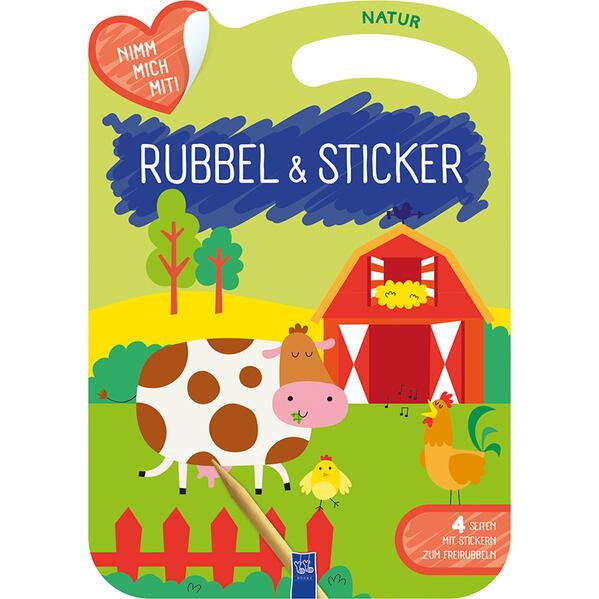 Yoyo Books, Sticker, Rubbel & Sticker - Natur