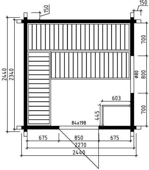 Produktbild FinnTherm Cubus 70 A
