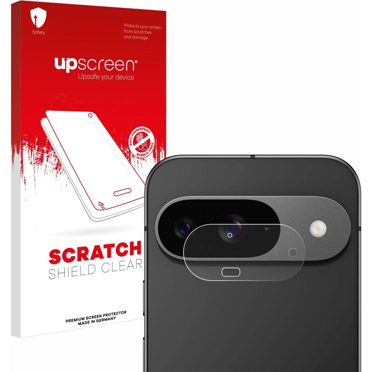 upscreen Schutzfolie Displayschutz Displayschutzfolie Folie Klar Transparent (1 Stück, Google Pixel 9), Smartphone Schut...
