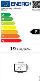 Actual product image Abus 21.5" LED monitor with BNC input