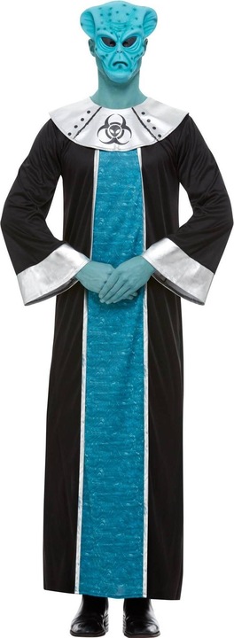 Actual product image Smiffys Unisex Adult Alien Lord Costume (L)