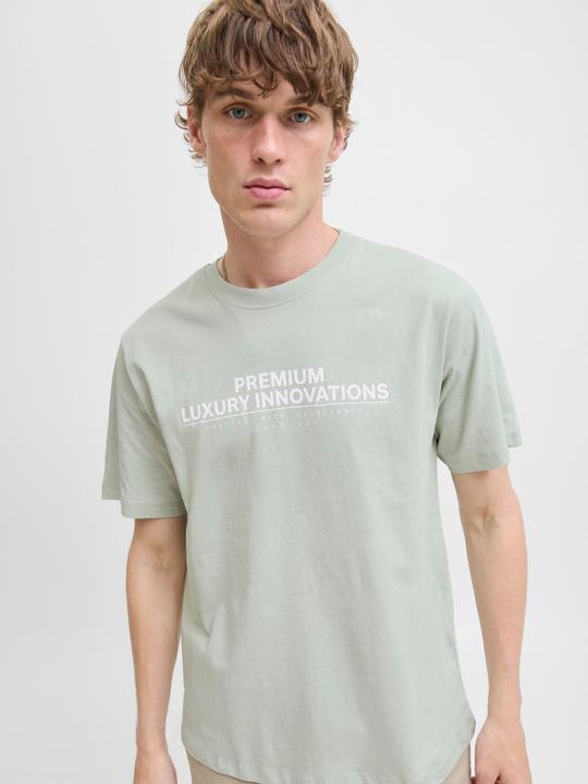 Actual product image Jack & Jones Gedruckt Rundhalsausschnitt T-shirt T-shirt (XL)