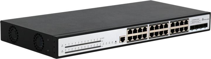Productafbeelding Extralink Chiron Pro | PoE Switch | 24x RJ45 /s PoE, 4x SFP+, L3, beheerd (24 ports)