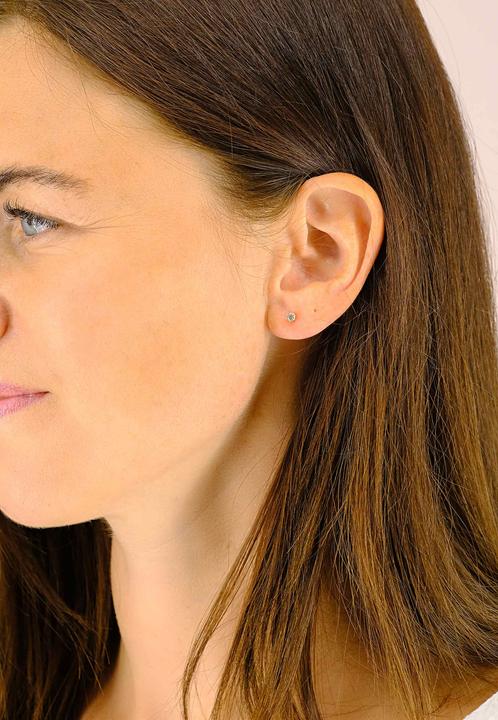 Image du produit Muau Boucles d'oreilles (750/18 K Or jaune)