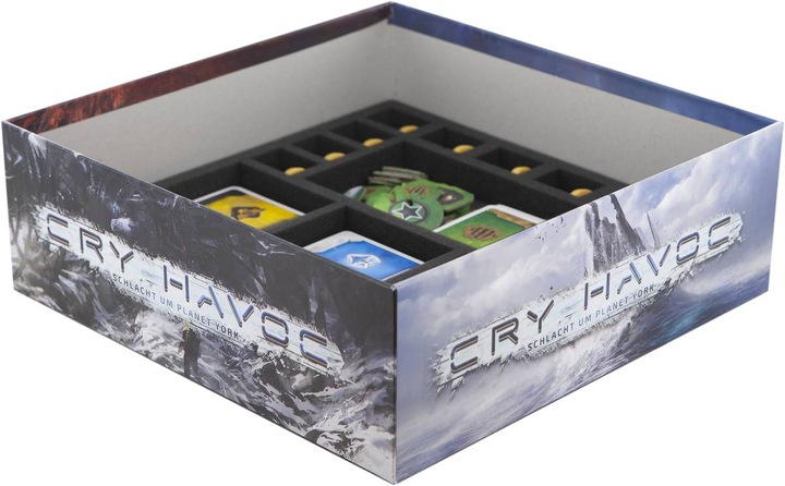 Actual product image Feldherr AW03SET - Foam set for the original Cry Havoc board game box (Foam material)