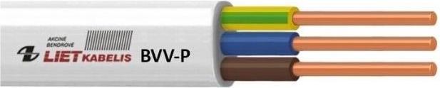 Lietkabelis FLAT CABLE BVV-P 2X2,5 (10) (10 m)