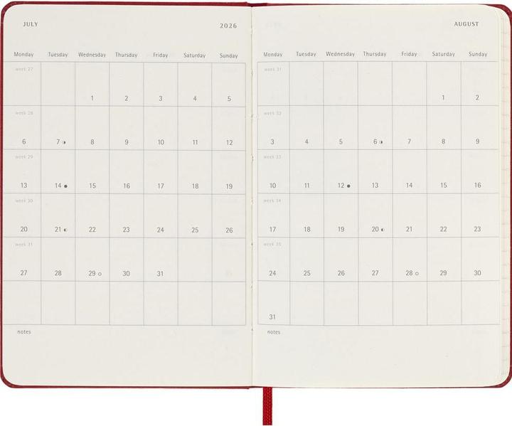 Produktbild Moleskine Daily (9 x 14 cm, Englisch)