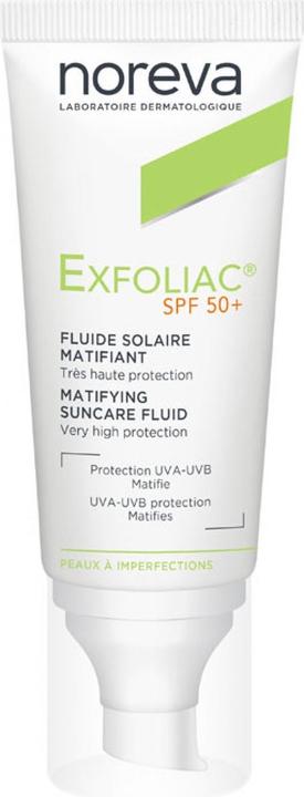 Noreva Exfoliac Mat S L50+ (Sonnenlotion, SPF 50, 40 ml)
