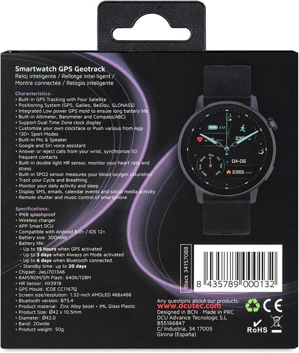 Produktbild DCU Tecnologic 34157088 (42 mm, nur WLAN)