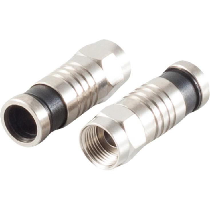 Shiverpeaks -BASIC-S--F-Kompressionsstecker für Kabel 7,2mm (Antennenkabel), Antennenkabel
