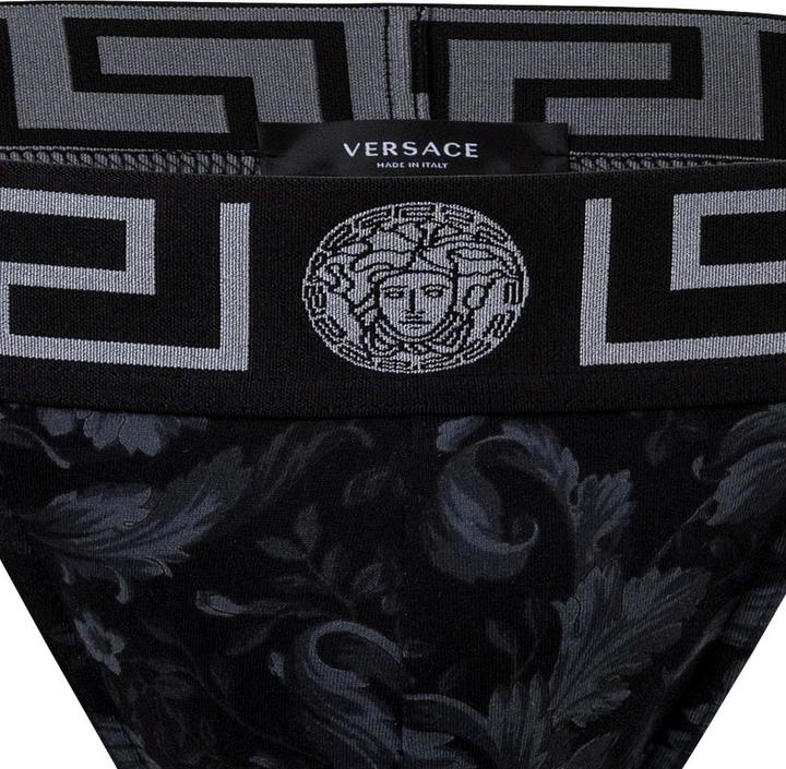 Produktbild Versace Jock-Strap Stretch Organic Jersey Barocco Ss92 All Over (XXL, Einzelpack)