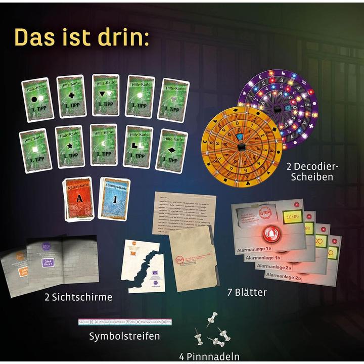 Immagine prodotto Kosmos EXIT® - Il gioco: il jailbreak (Tedesco, 2 - 4 Giocatori)