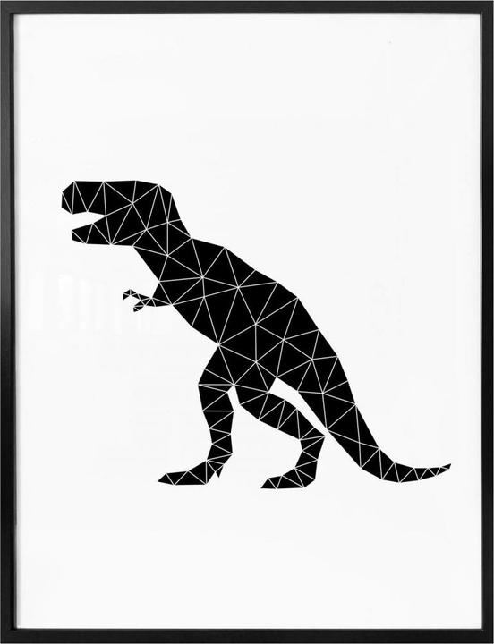 Actual product image Trenddeko Geometric Dinosaur T-Rex (80 x 100 cm)