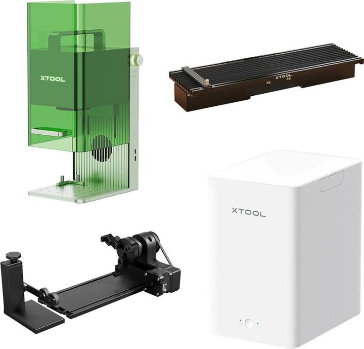 Produktbild XTool 2-in-1 F1 laser engraving machine - deluxe kit