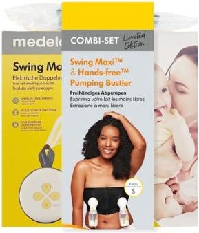 Image du produit Medela Bundle New Swing Maxi Milchpumpe & Hands-free Pump BH, M