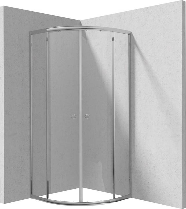Produktbild Neo Kabina prysznicowa półokrągła 80 cm