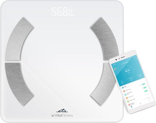 Actual product image ETA Vital Fitness Body Analysis Scale with App - 18 Measurements Including Body Fat