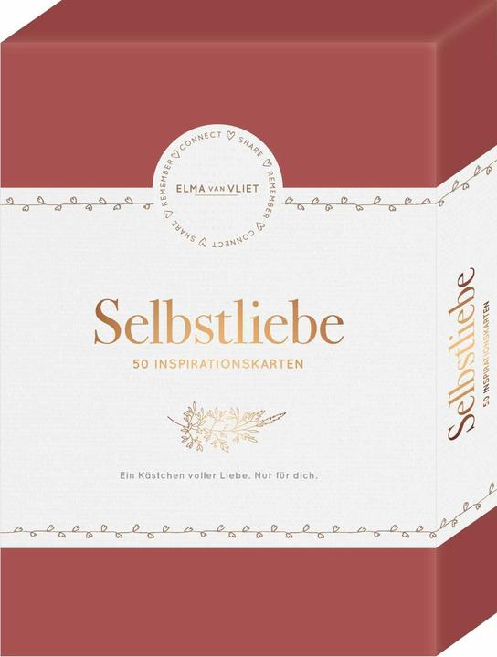 Produktbild Selbstliebe - 50 Inspirationskarten (Deutsch, Elma van Vliet, 2021)