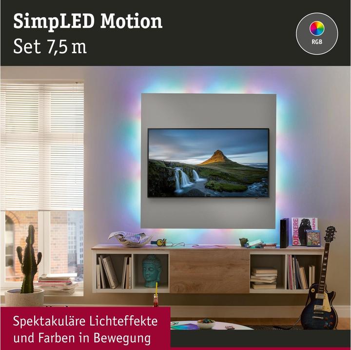 Image du produit Paulmann SimpLED Stripe Set (Multicolore, 764 cm, Intérieur)