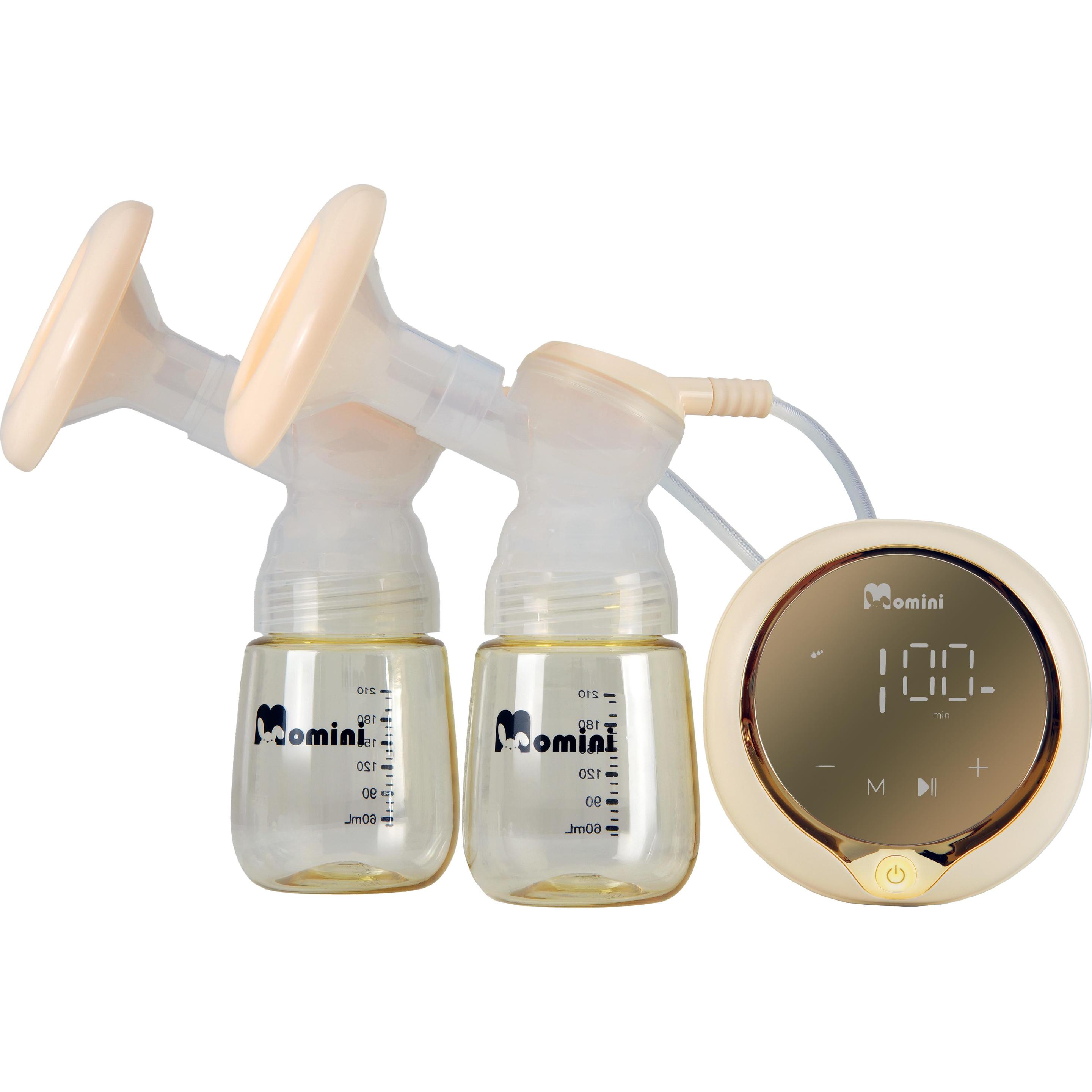 Momini MilkySilky Doppel-Elektro-Milchpumpe (MILKYSILKY)