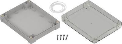 Produktbild RS PRO Universalgehäuse ABS Hellgrau IP65 Breite 240 mm Höhe 60 mm Länge 190 mm