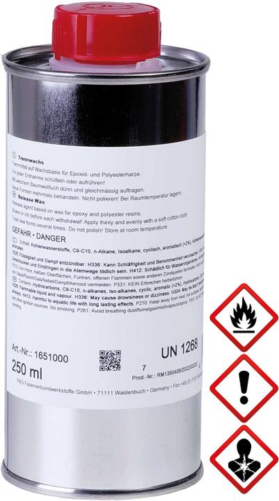 Image du produit R&G cire de séparation, flacon/ 250 ml