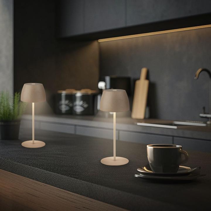 Image du produit Briloner Lot de 2 lampes de table (150 lm)