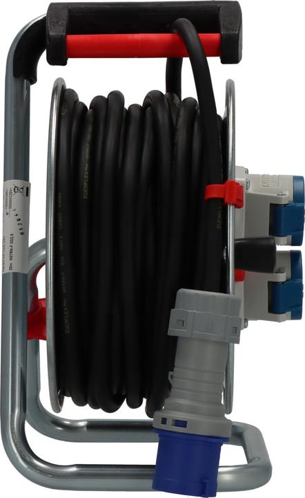 Productafbeelding Brennenstuhl Kabeltrommel Garant SK 240, 2x CEE-contactdozen 230V/16A, CEE-stekker 230V/16A, kabel 20m H07RN-F (20 m, 2.50 mm²)
