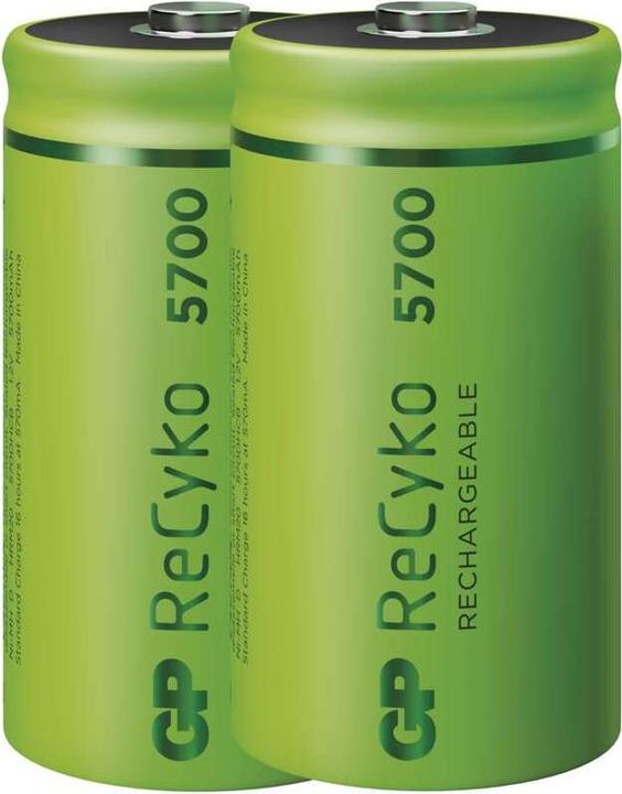 Immagine prodotto GP Batteries Batteria domestica B2145 D all'idruro di nichel-metallo (NiMH) (2 pz., D, 5700 mAh)