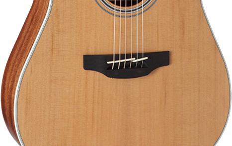 Actual product image Takamine Acoustic Guitar, G Series, GD20CE NS, Dreadnought/C (Western guitar, Cedar wood, Mahogany, Ovangkol)