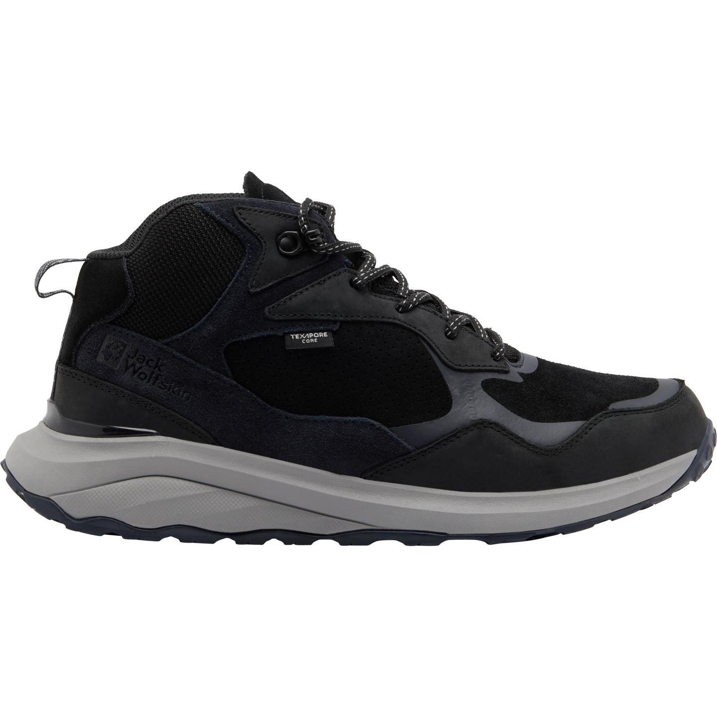 Jack Wolfskin, Herren, Wanderschuhe, Camp Fever Texapore Mid M (40.5), Transparent