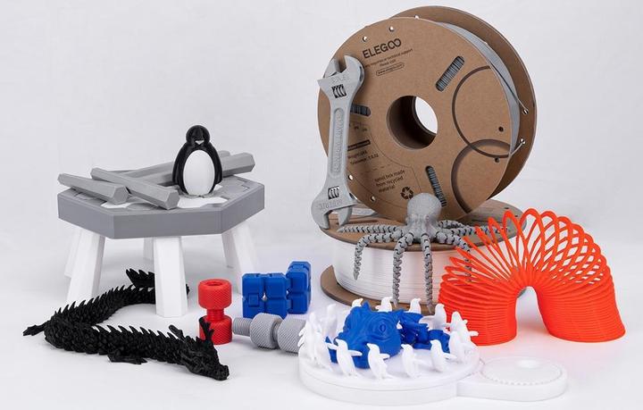 Produktbild Elegoo PLA Filament (White) (PLA, 1.75 mm, 1000 g)