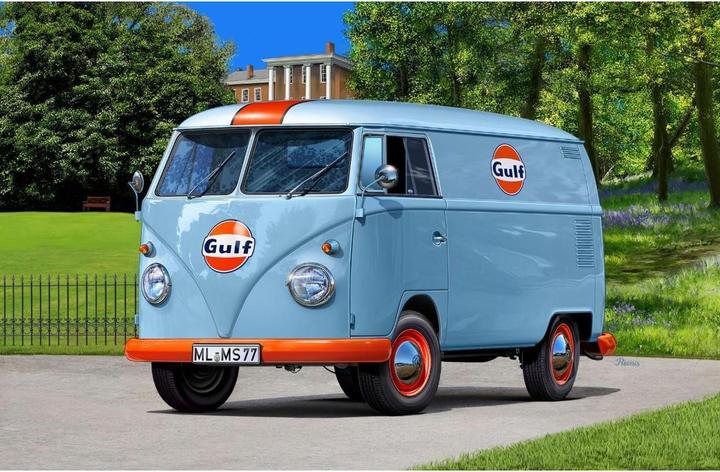 Actual product image Revell Model Set VW T1 panel van (Gulf Decoration)
