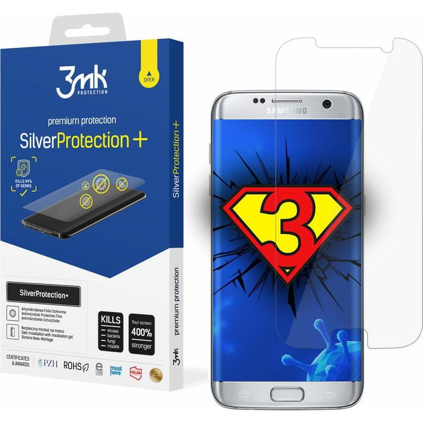 Thumbnail - 3MK SilverProtection+ do Samsung Galaxy S7 Edge (1 Stück, Samsung Galaxy S7 Edge), Smartphone Schutzfolie, Transparent