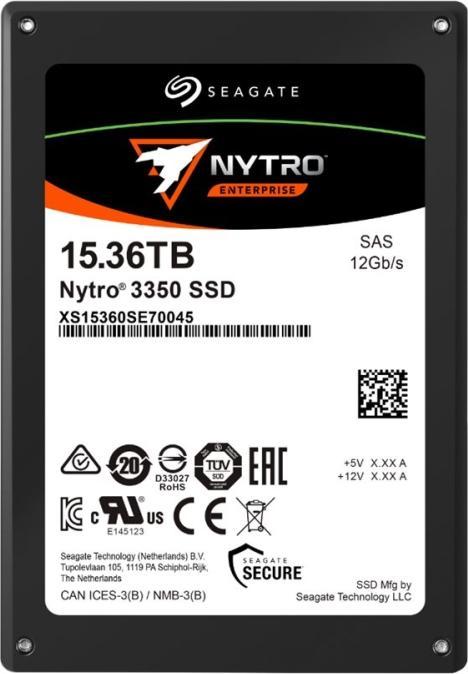 Actual product image Seagate Nytro Enterprise SAS SSD (15360 GB, 2.5")