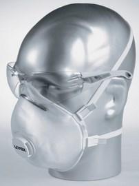 Actual product image Uvex Fine dust mask with valve FFP3 (FFP3, 3x)
