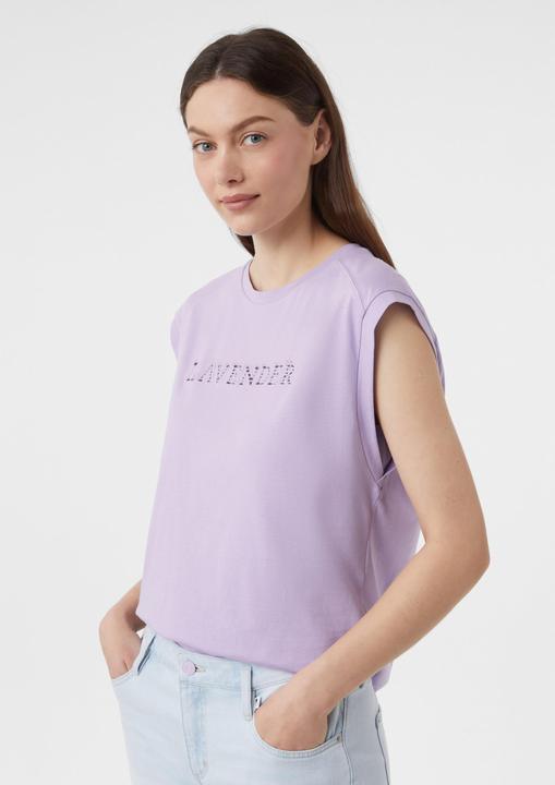 Image du produit Comma T-Shirt T-Shirt im Relaxed Fit mit Artwork (34)