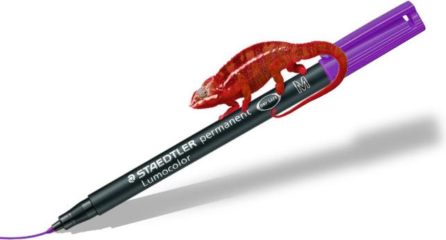 Produktbild Staedtler Lumocolor permanent (Violett, 1 mm, 1 x)
