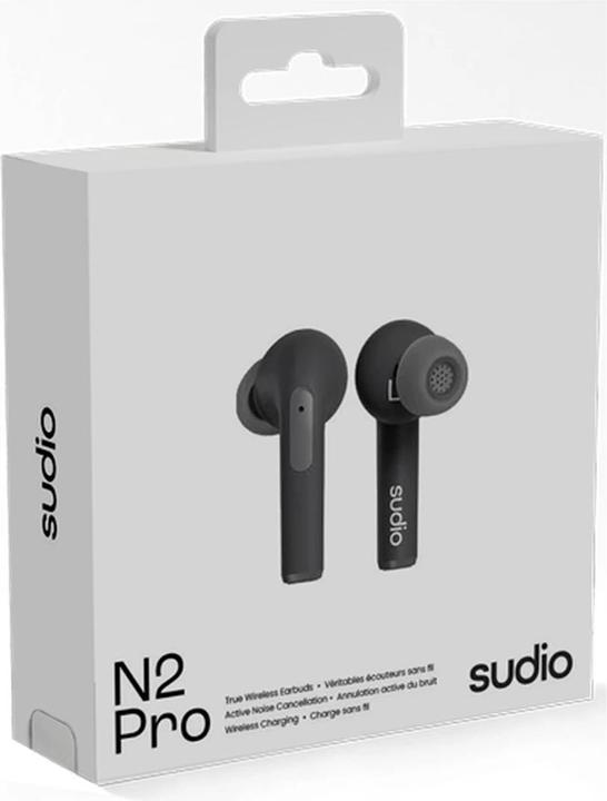 Actual product image Sudio N2 Pro in-ear true wireless earphones - draadloze oordopjes - met active noice cancellation (ANC) - (ANC, 6 h, Cable)