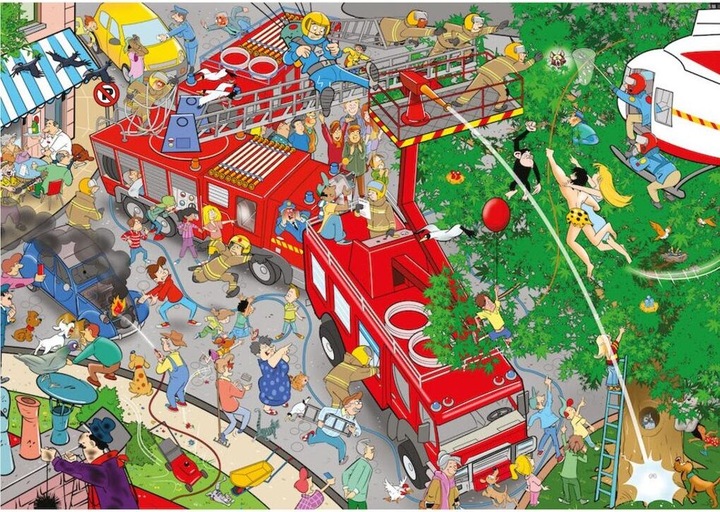 Produktbild Goliath Toys Puzzle "Feuerwehr" 1000 Teile (1000 Teile)