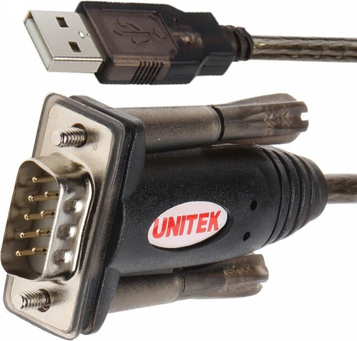 Produktbild Unitek Y-105 USB v. 1.1. RS232 Schwarz Kabelschnittstellen-/adapter (1.50 m)