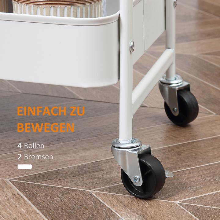 Image du produit Homcom Chariot de cuisine