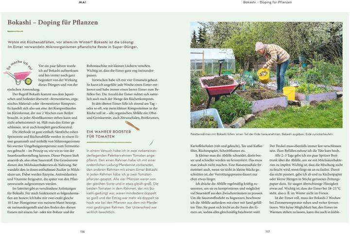 Actual product image 12 Monate Gemüse ernten (German, 2022)