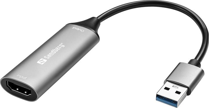 Actual product image Sandberg HDMI Capture Link to USB (USB-A, 12 cm)