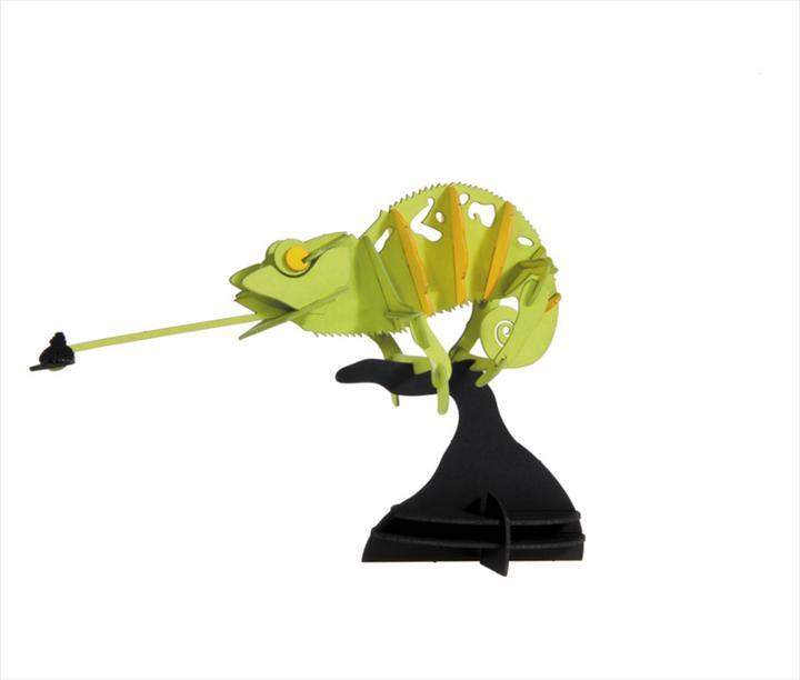 Immagine prodotto Fridolin Modello in carta 3D "Camaleonte"